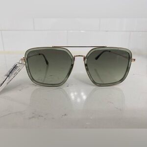 DIFF Jordan Sunglasses Gold Cool Matcha Gradient  55-18-145 New with Tags!